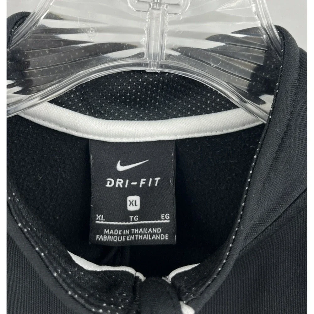 Nike Soccer Dri-Fit Academy Drill Black Half-Zip 839358-010 Youth Size XL